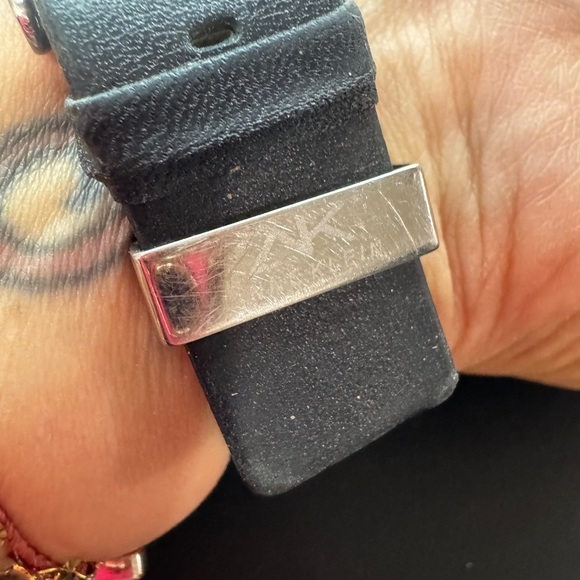 AK Anne Klein Multifunction Watch — Black Leather, Square Case (10/5321) - Picture 4 of 10